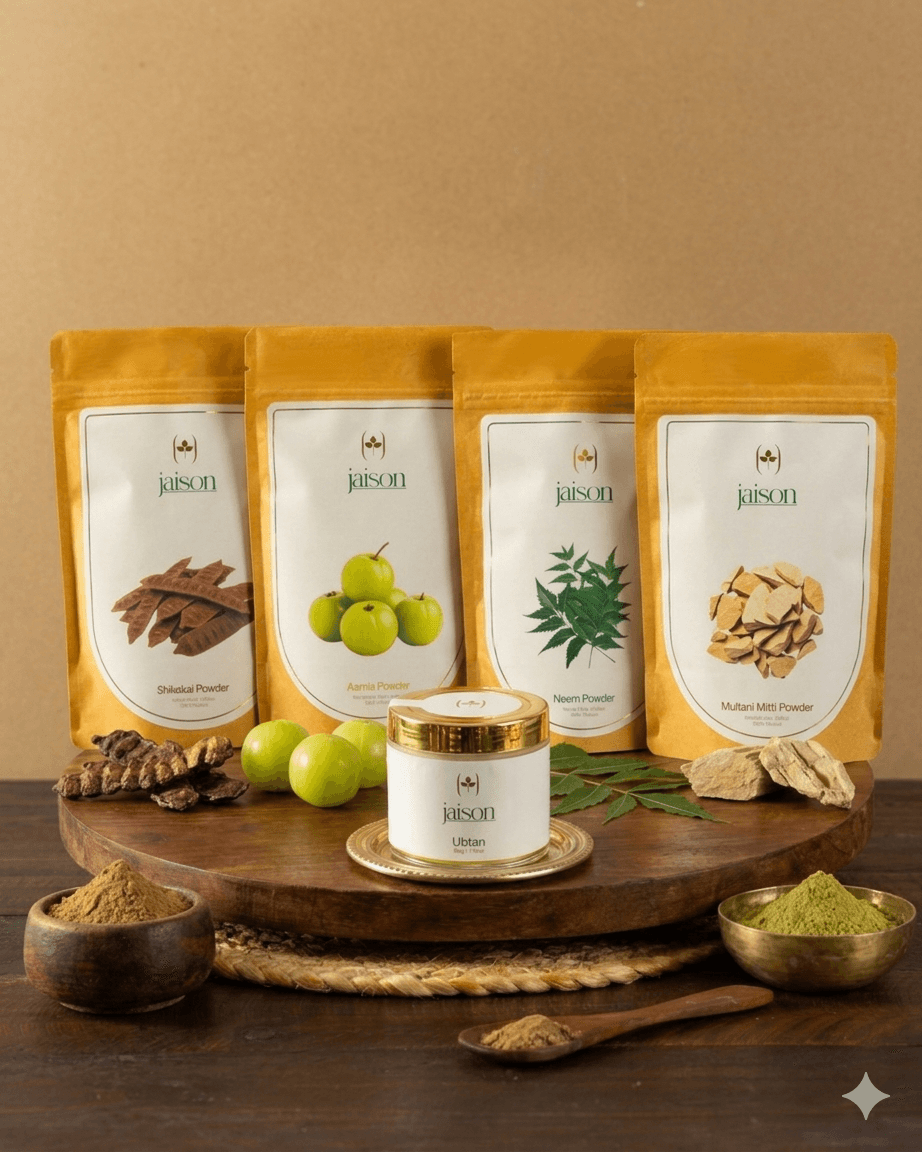 Complete Head-to-Toe Ritual Kit — Combos herbal powder by Jaison Herbals, 100g pack