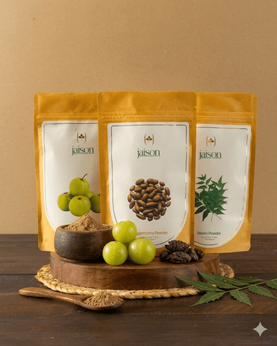 Scalp Care Combo — 100% natural Ayurvedic combos powder | Jaison Herbals