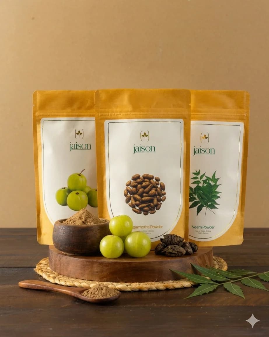 Scalp Care Combo — 100% natural Ayurvedic combos powder | Jaison Skincare