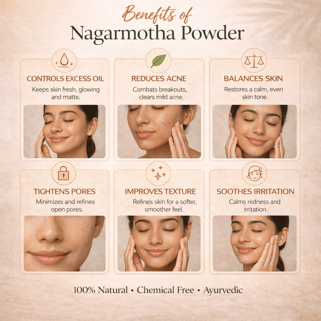 Nagarmotha Powder — key skin and hair benefits