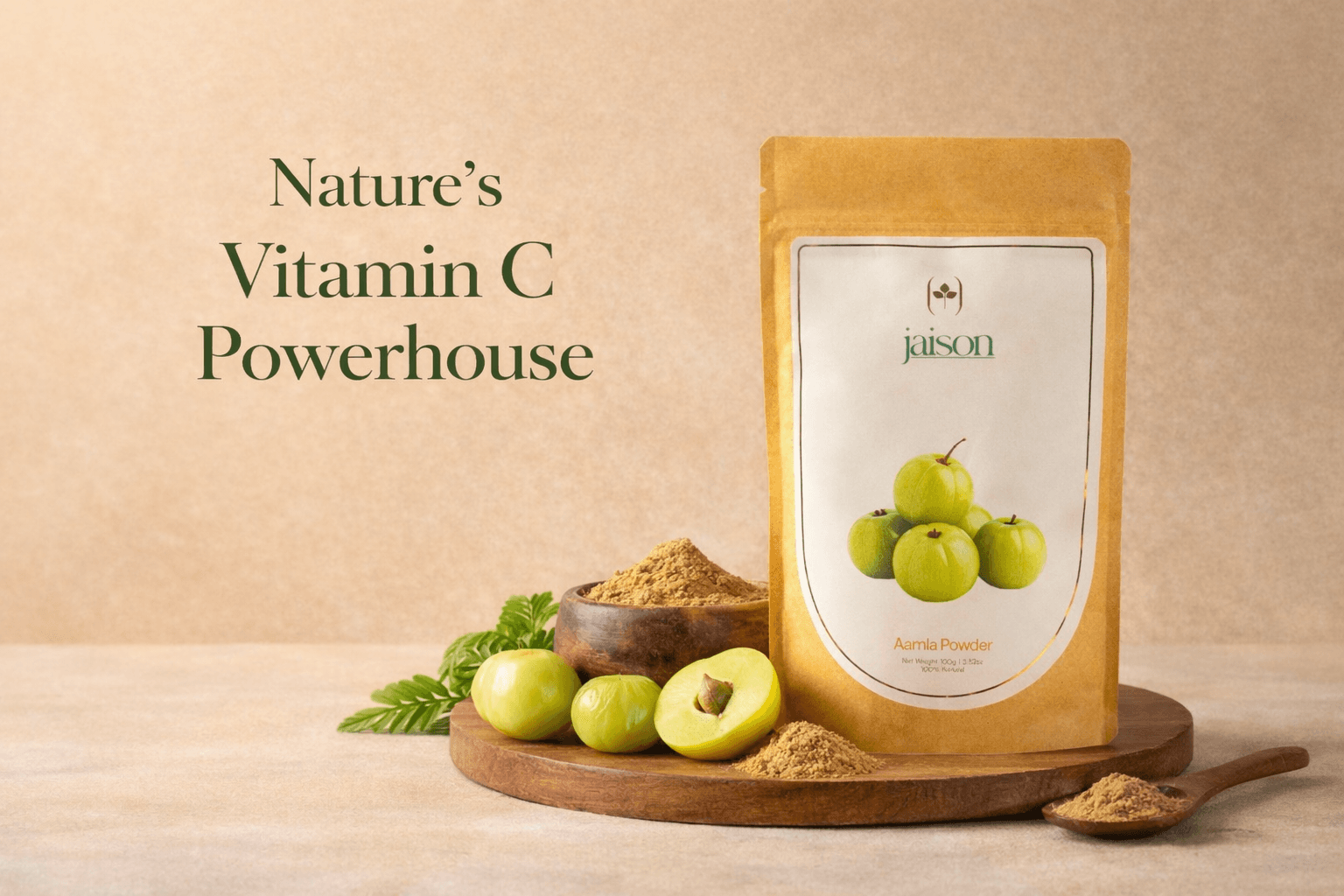 Aamla Powder — rich in natural vitamins and antioxidants