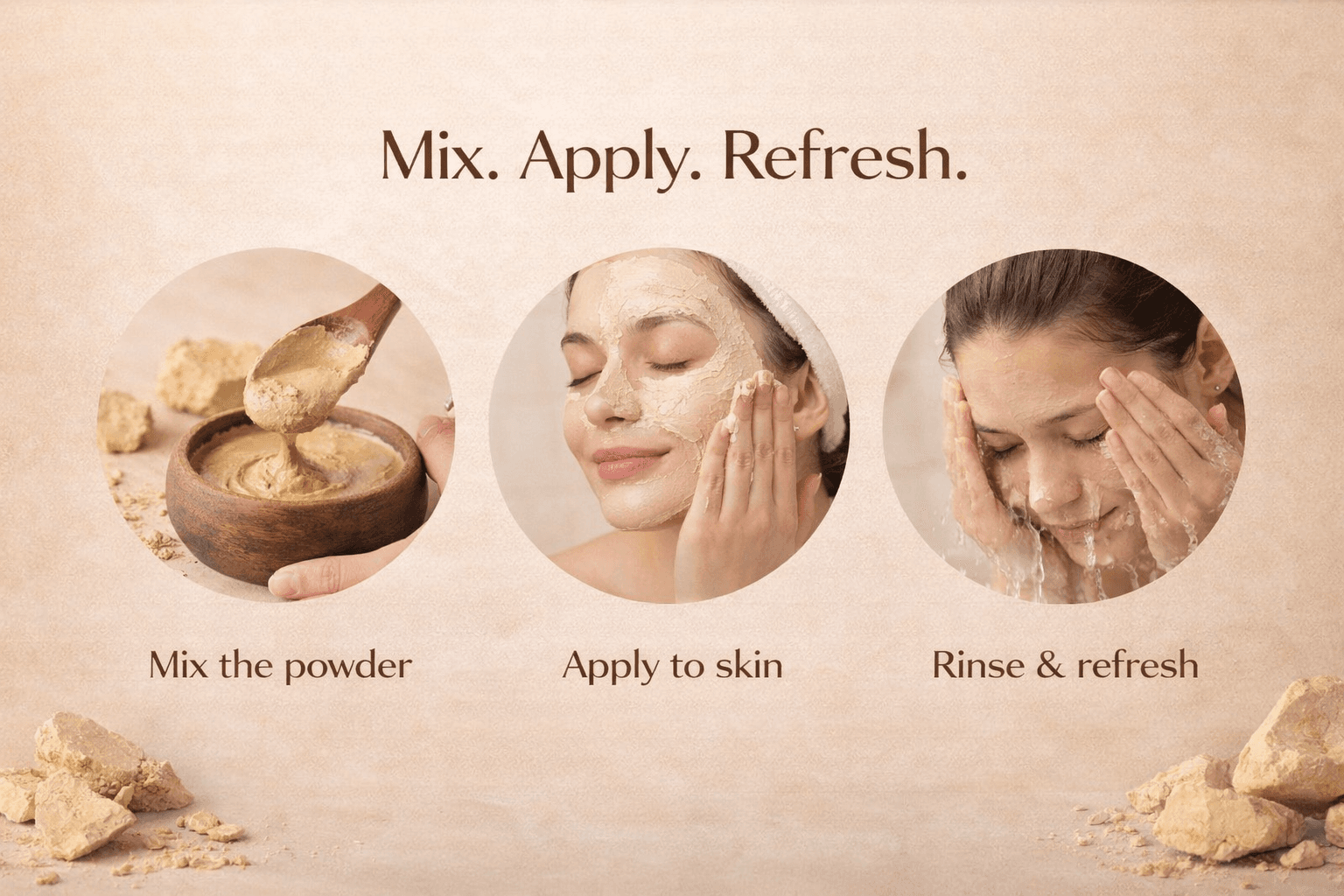 How to use Multani Mitti — mixing and application guide